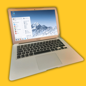 MacBookAir mit ZorinOS 17