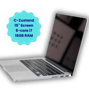 Budget Wunder! MacBookPro 15.4" Retina A1398 refurbished mit Zorin OS Edu C-Zustand